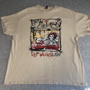 Dead & Company Shirt Mens XL Short Sleeve Las Vegas SPHERE Official Merch Tee